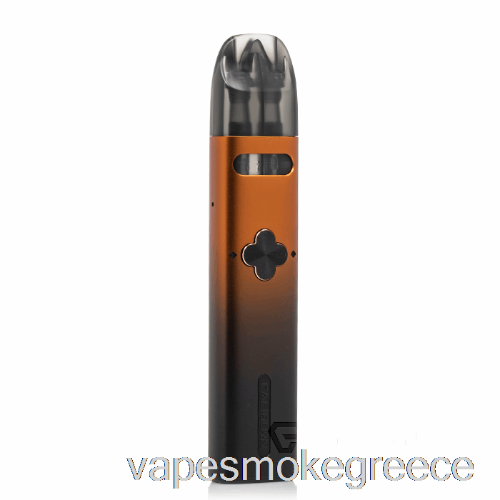 Vape Greece Uwell Caliburn Explorer 32w Pod System πορτοκαλί και μαύρο
